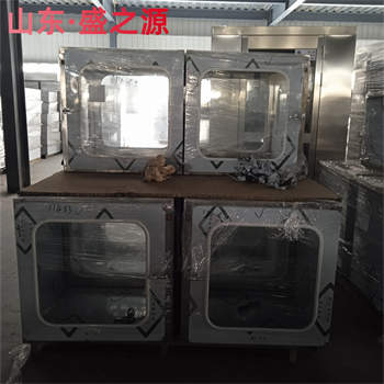 招遠(yuǎn)單開門電子互鎖外冷板大把手傳遞窗